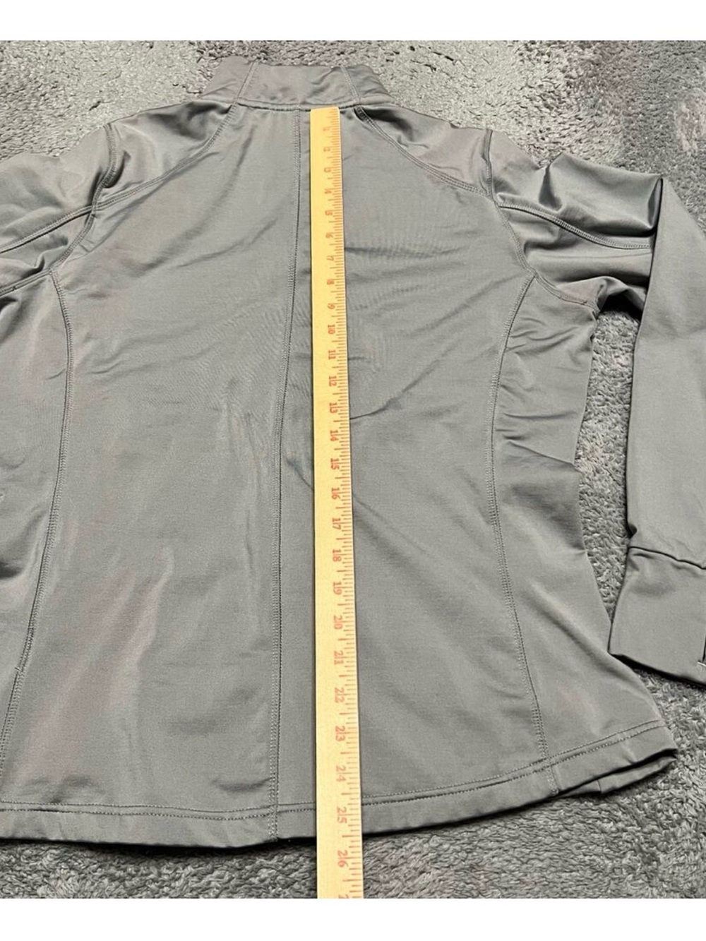 Gray Full-Zip Performance Jacket - Picture 5 of 5
